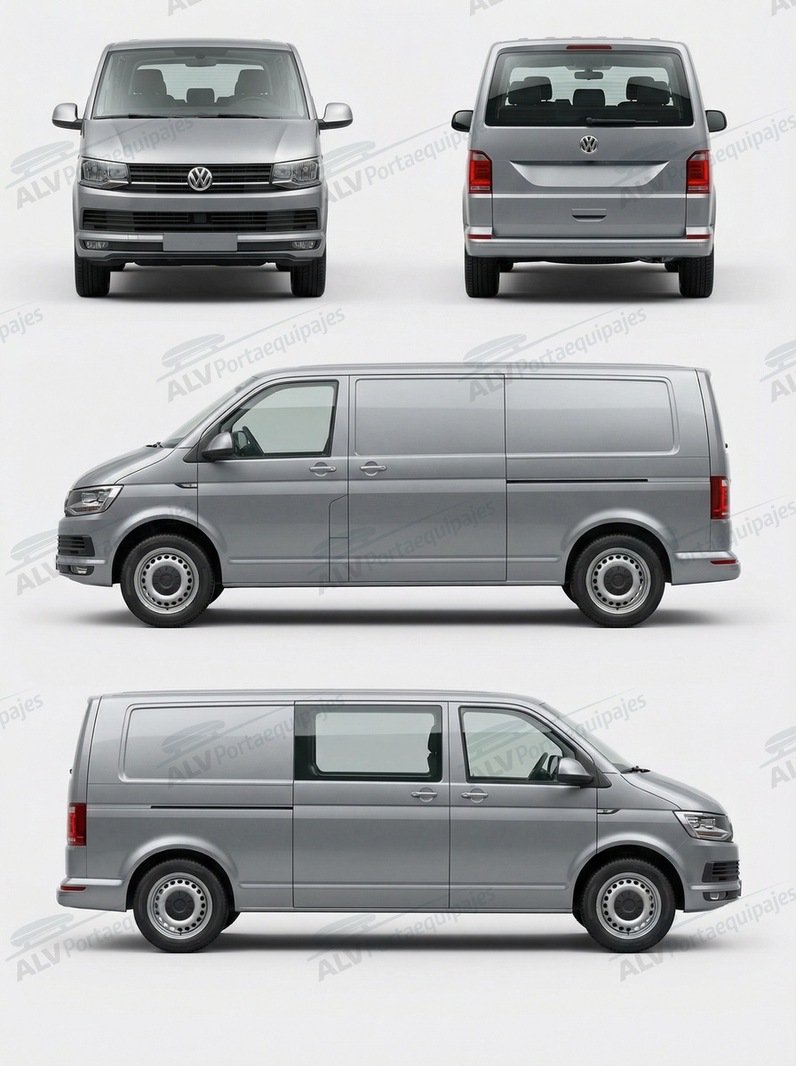 Volkswagen Transporter T6 L2H1 (perfil en T / T-Track) (2015-->2024)