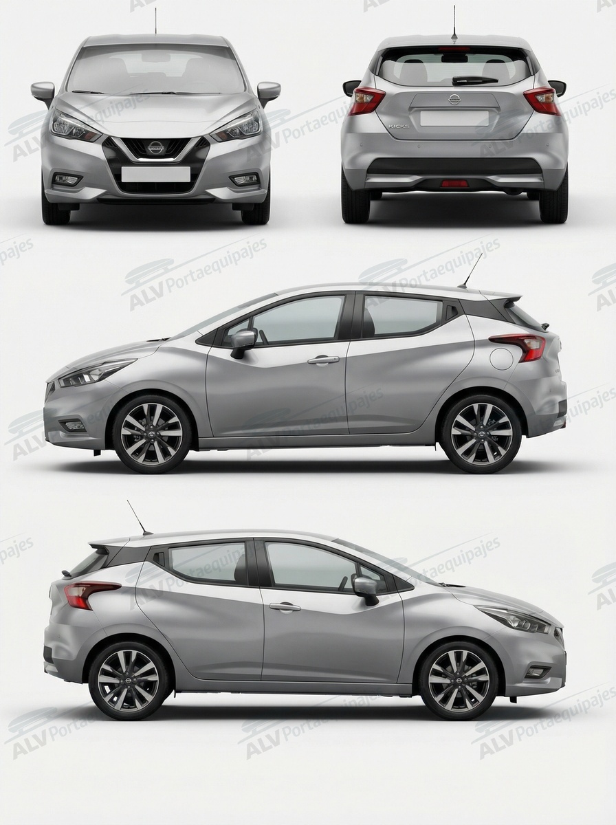 Nissan Micra 5p (V/K14 - techo normal) (2017-->2023)