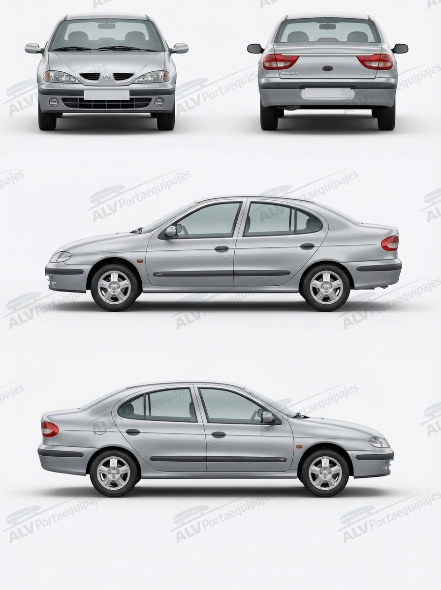 Renault Megane Classic sed&aacute;n 4p (I - techo normal) (1997-->2003)