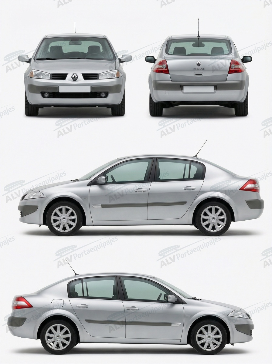 Renault Megane sed&aacute;n 4p (II - fixpoint) (2003-->2009)