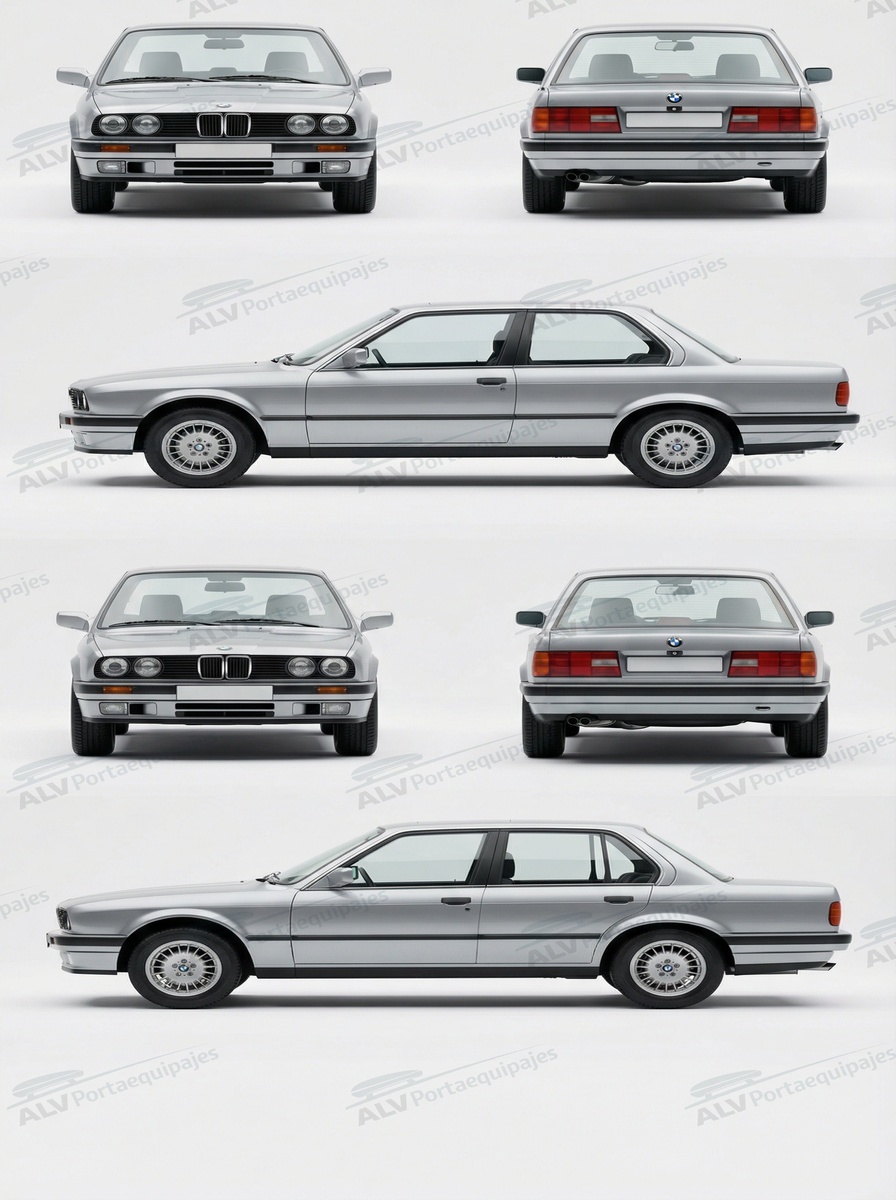 BMW Serie 3 sed&aacute;n 3/4p (E21-E30 - vierteaguas) (1975-->1991)