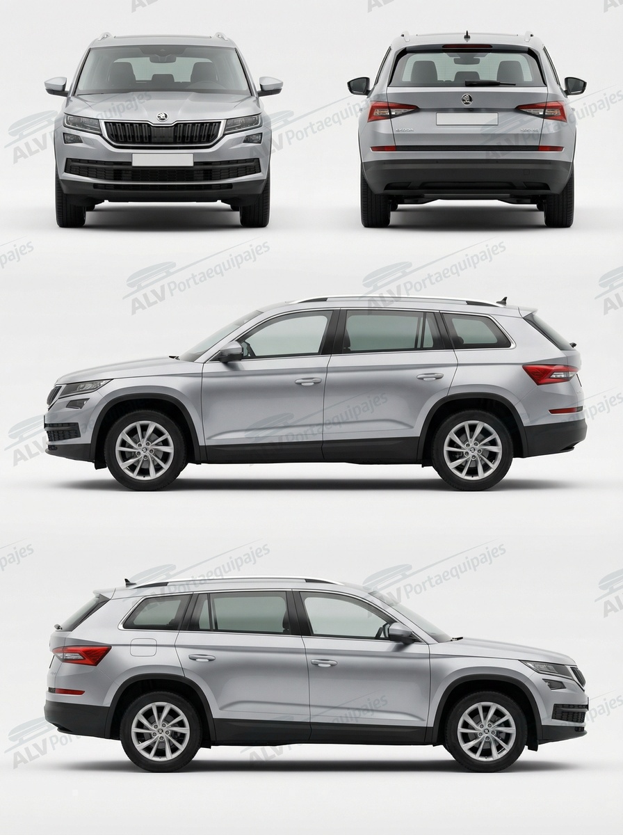 Skoda Kodiaq Scout (I - railing) (2017-->2024)