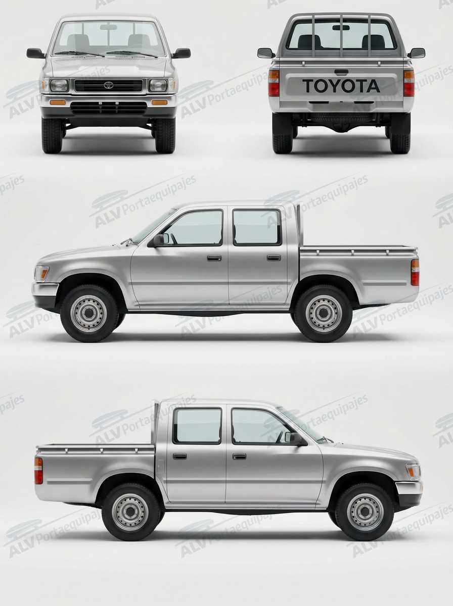 Toyota Hilux cabina doble (VI - techo normal) (1997-->2005)