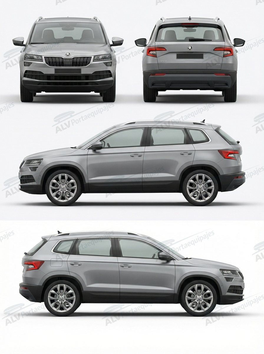 Skoda Karoq 5p  (railing) (2017-->)