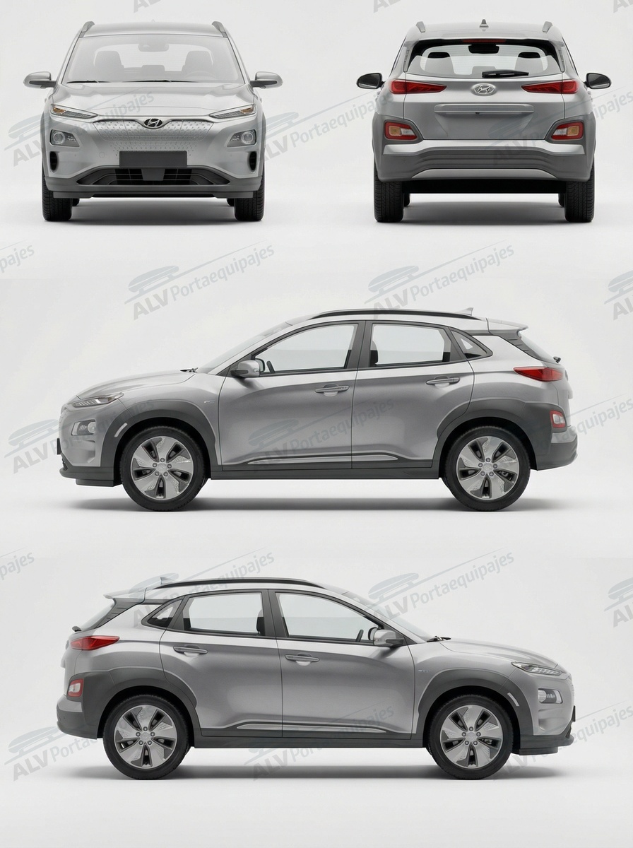 Hyundai Kona 5p (I/OS - railing integrado) (2017-->2023)