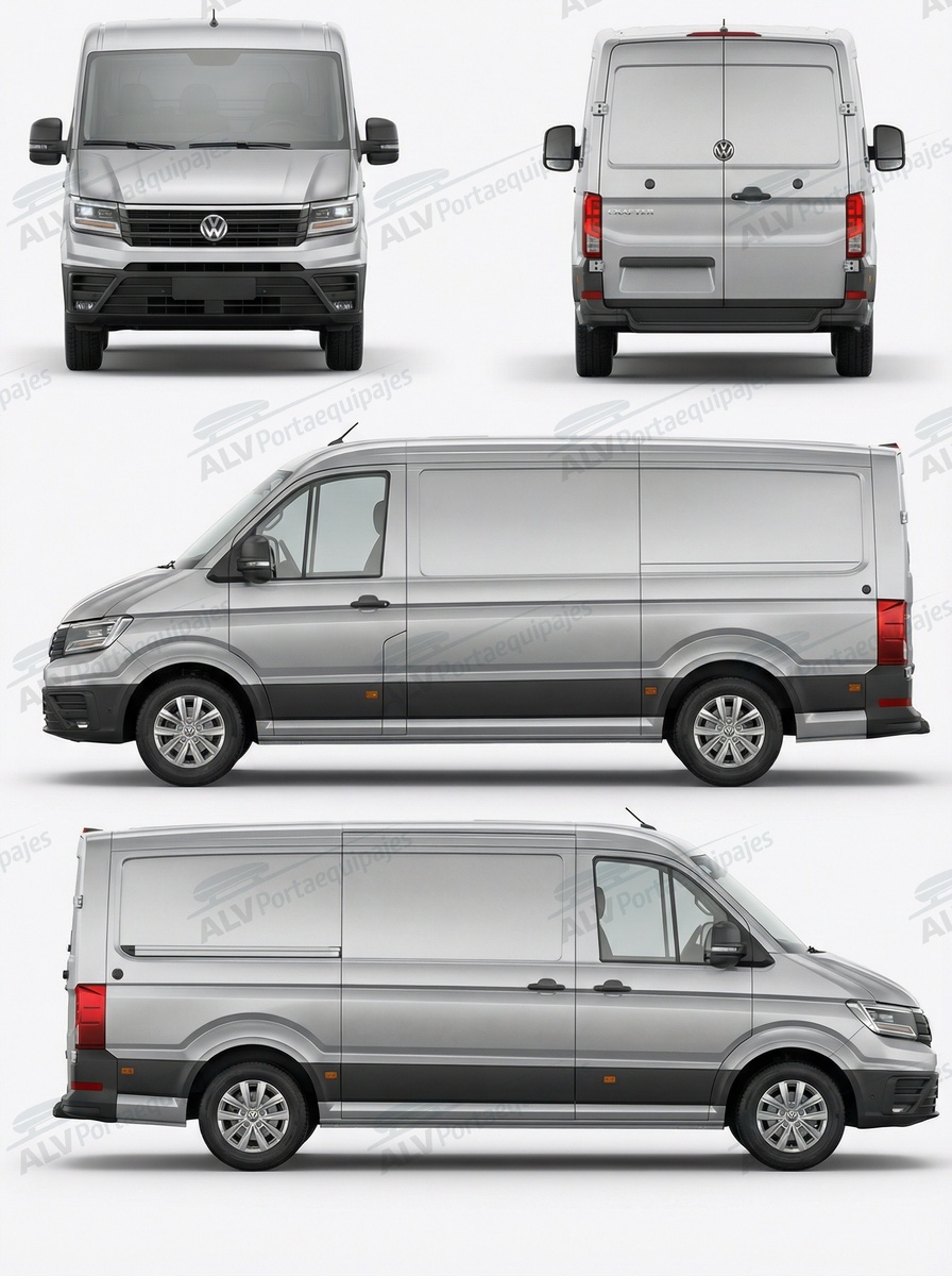 Volkswagen Crafter L3H2 (sin luces en el techo) (2017-->)