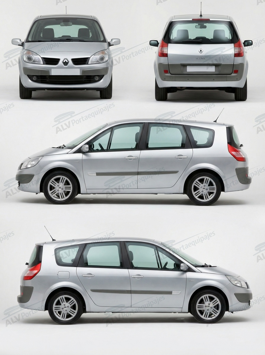 Renault Grand Scenic 5p MPV (II - fixpoint con techo de vidrio) (2003-->2009)