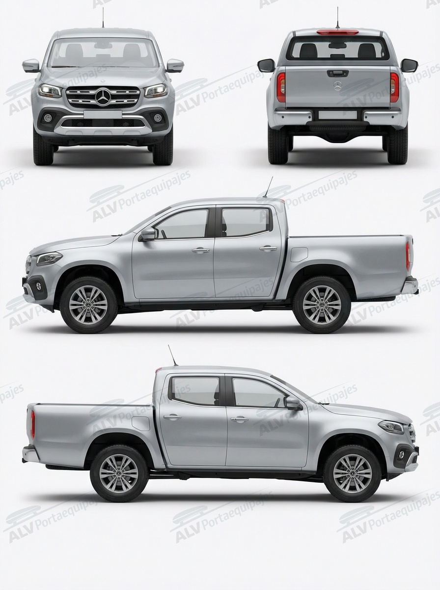 Mercedes Clase X cabina doble (techo normal) (2017-->)