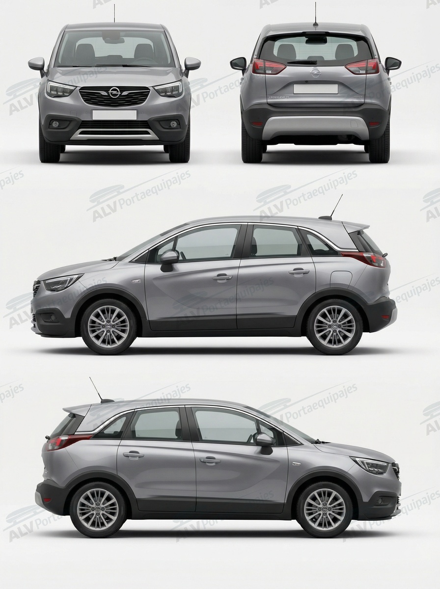 Opel / Vauxhall Crossland X 5p (techo normal) (2017-->2020)