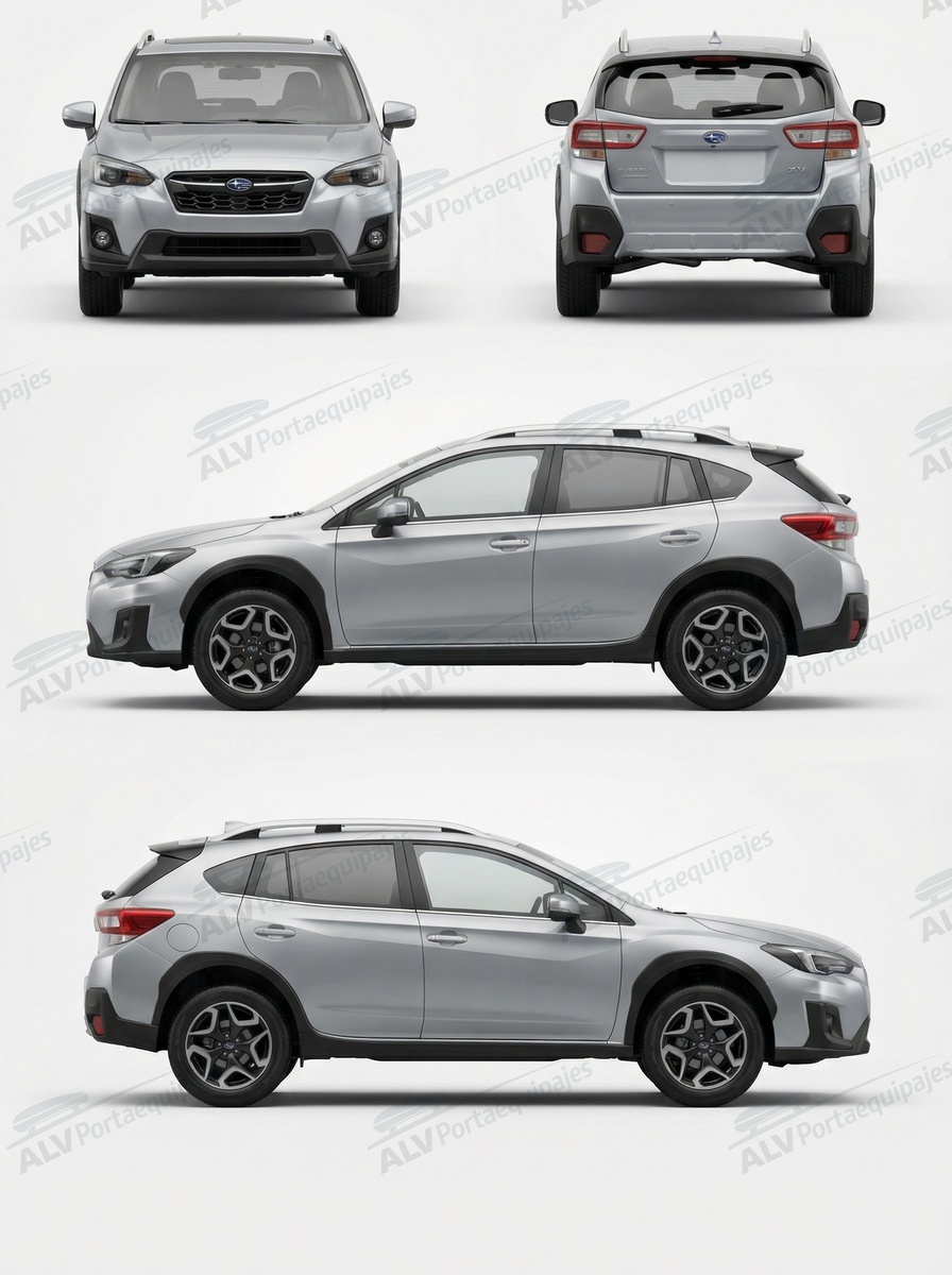 Subaru XV 5p (V - railing) (2017-->)