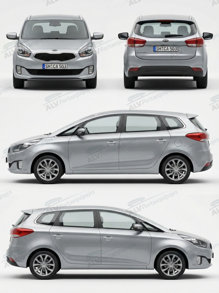 Kia Carens 5p MPV (III.2/RP - railing integrado) (2016-->)