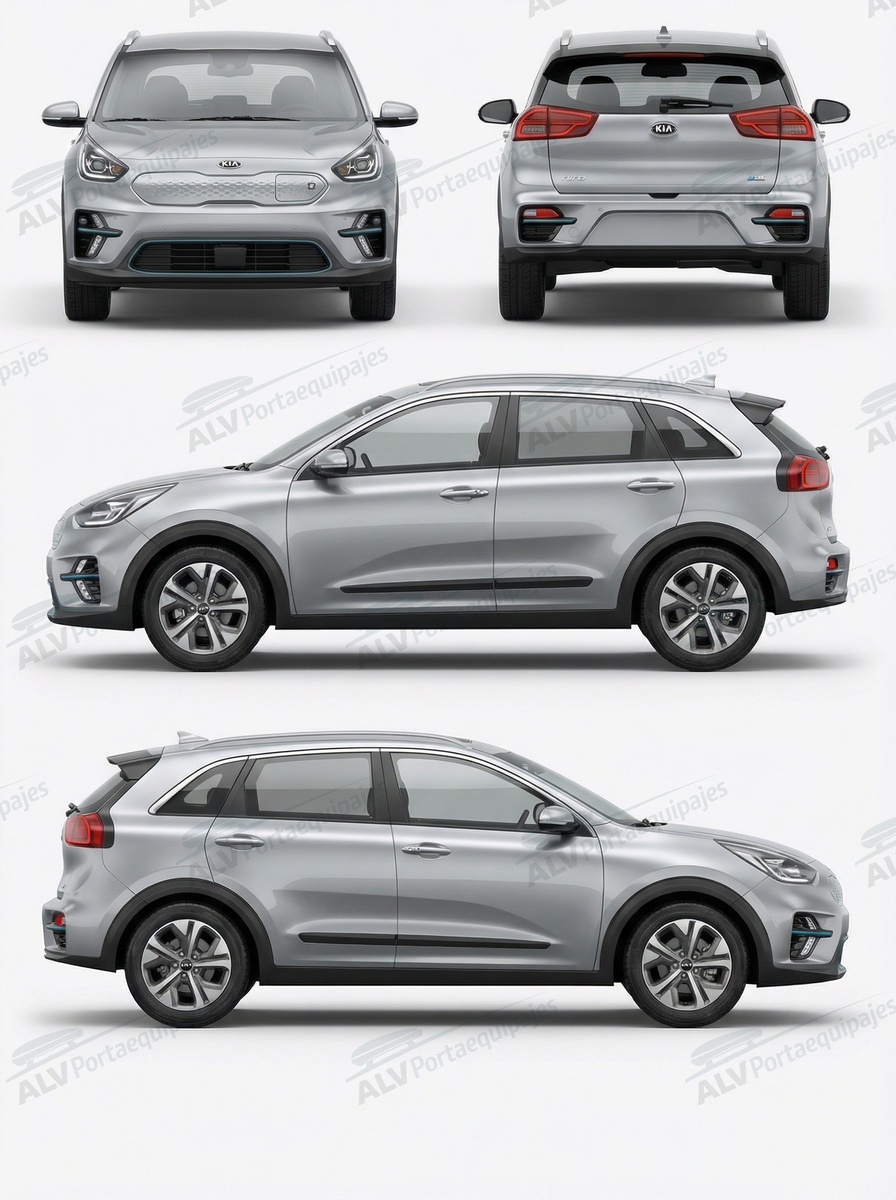 Kia e-Niro 5p (railing integrado) (2017-->2022)