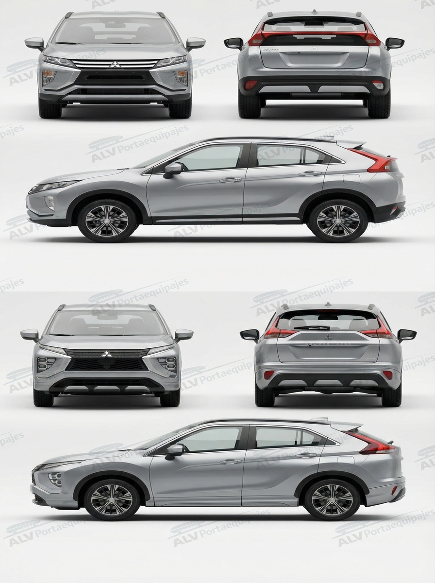 Mitsubishi Eclipse Cross 5p (railing integrado) (2018-->)