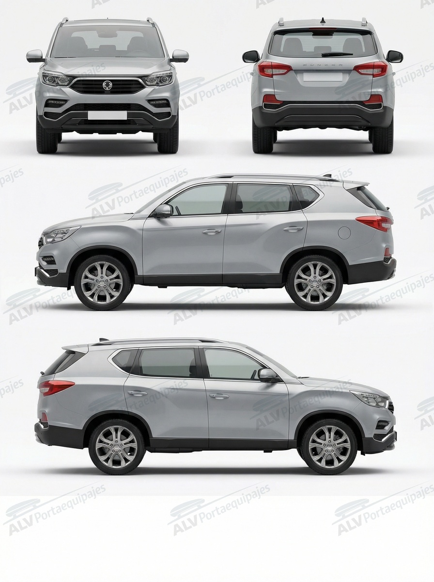 Ssangyong Rexton 5p (II/Y400 - railing) (2017-->)