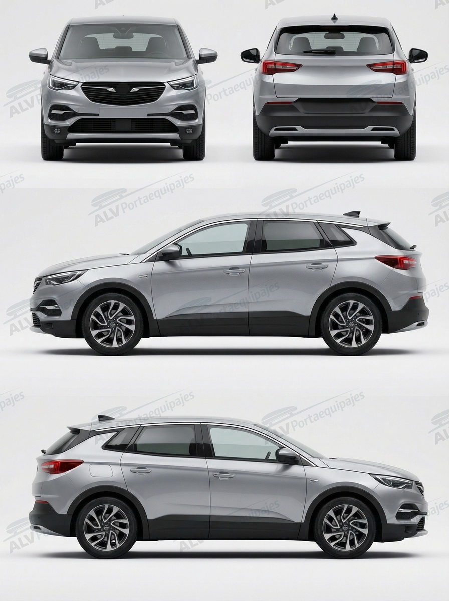 Opel / Vauxhall Grandland X 5p (techo normal) (2017-->2024)