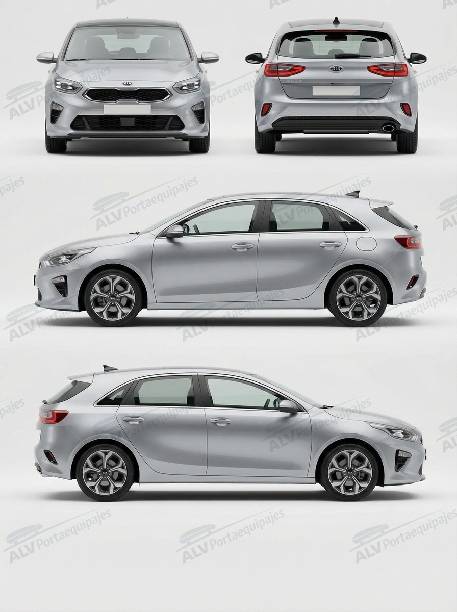 Kia Ceed 5p (III/CD - fixpoint sin techo de vidrio) (2018-->)