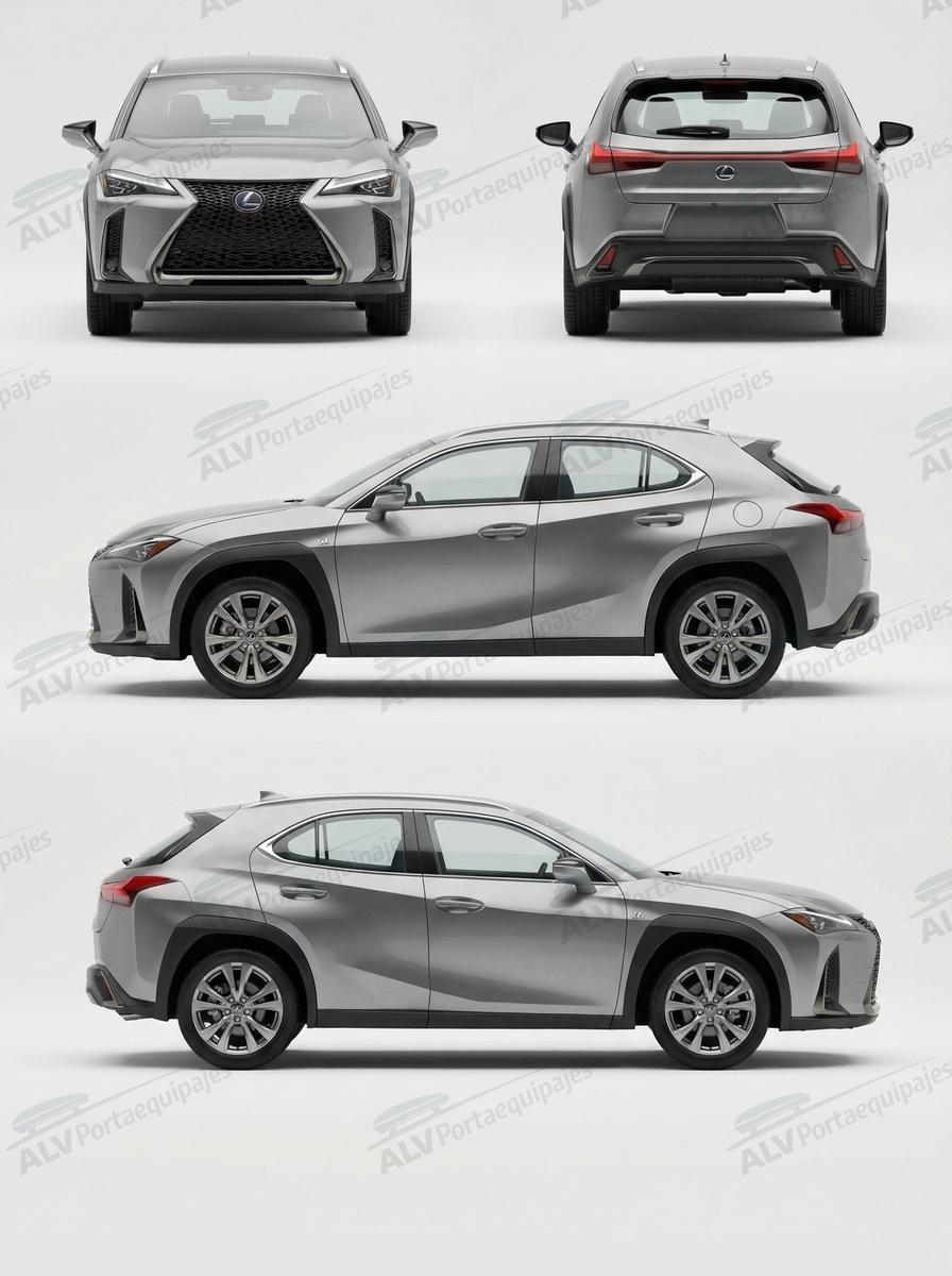 Lexus UX 5p (250h/railing integrado) (2019-->)