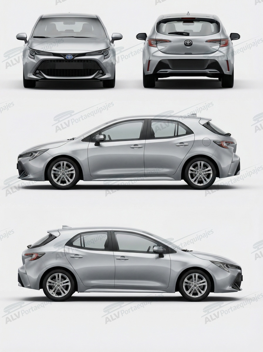 Toyota Corolla 5p (III/210 - techo normal) (2018-->)