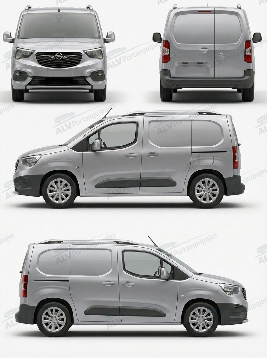 Opel / Vauxhall Combo  (E - railing) (2018-->)