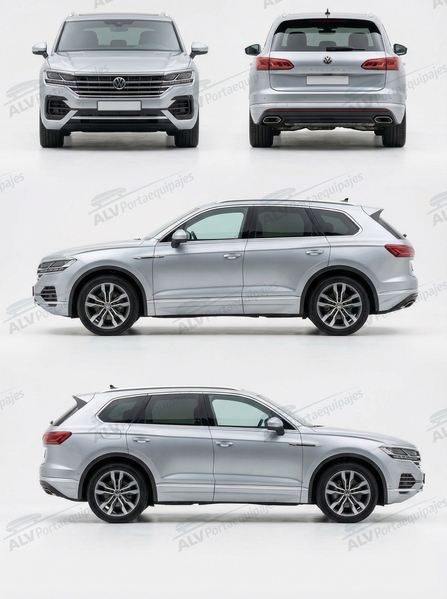 Volkswagen Touareg 5p (III - railing integrado) (2018-->2023)