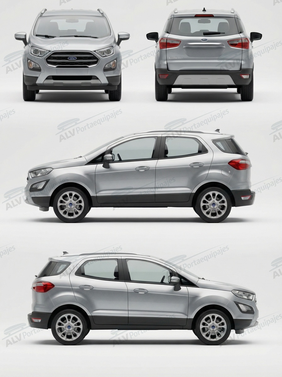 Ford EcoSport 5p (II.2 - railing integrado) (2018-->)