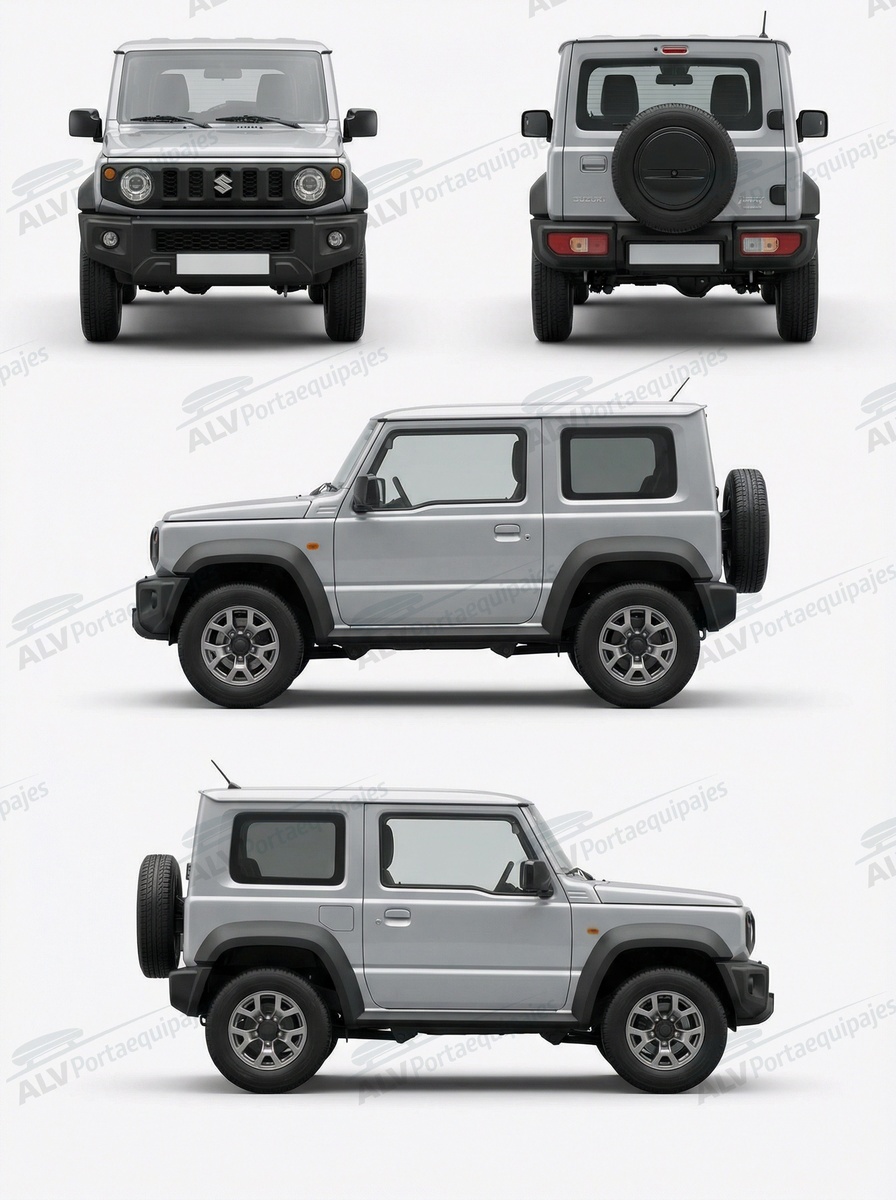 Suzuki Jimny 3p (IV - techo metalico) (2018-->)