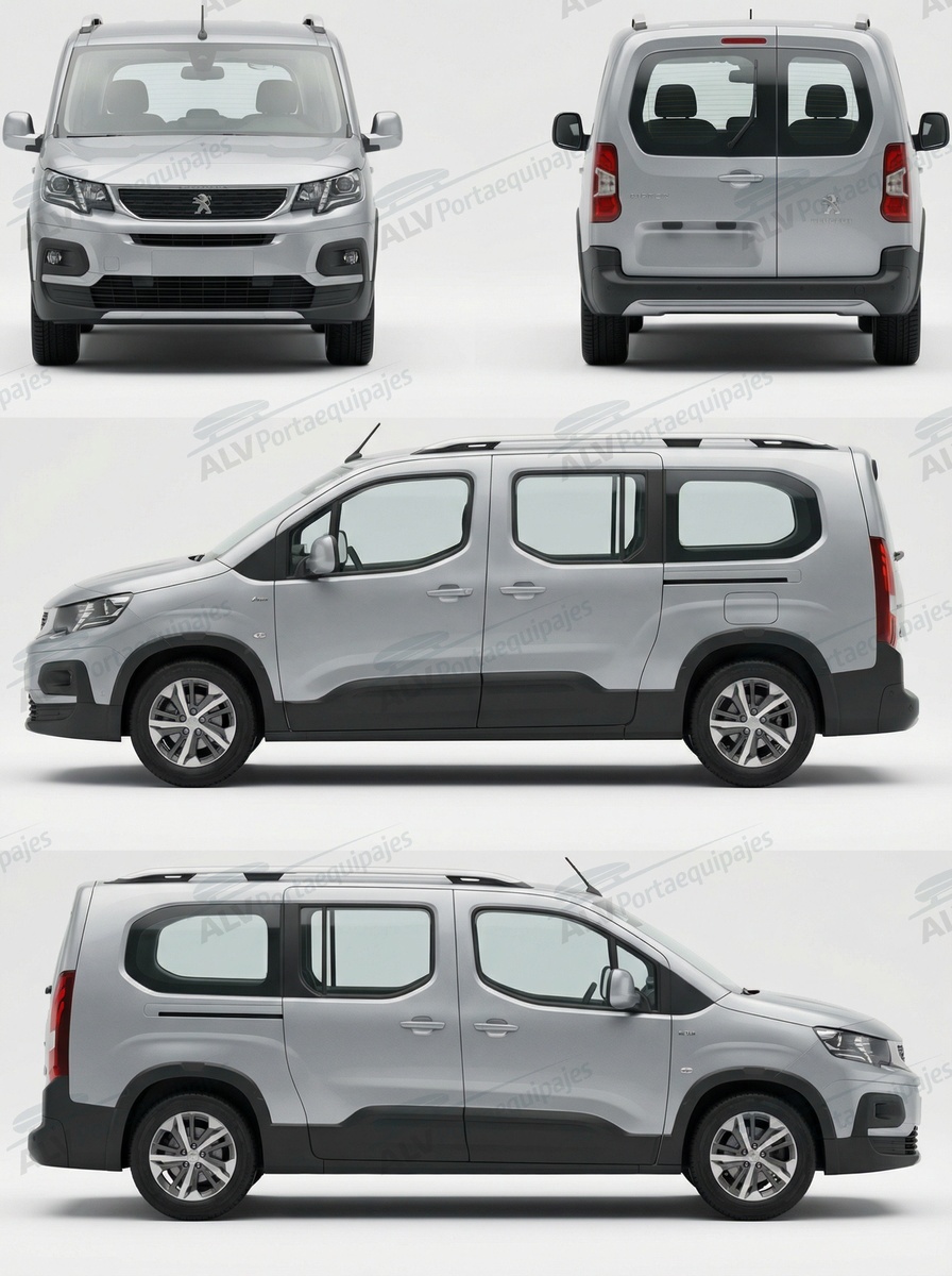 Peugeot Rifter XL/Largo (I - railing) (2018-->)