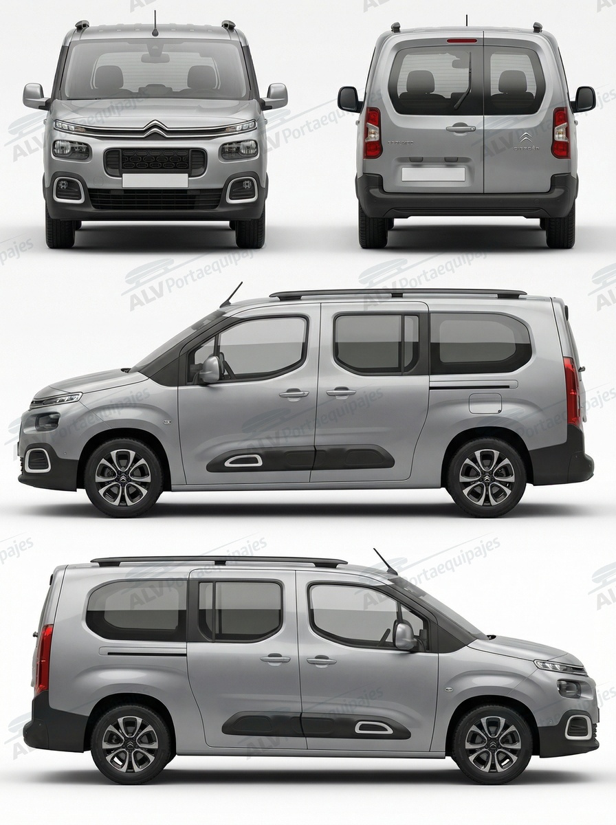 Citro&euml;n Berlingo Multispace XL (III/K9 - railing) (2018-->)