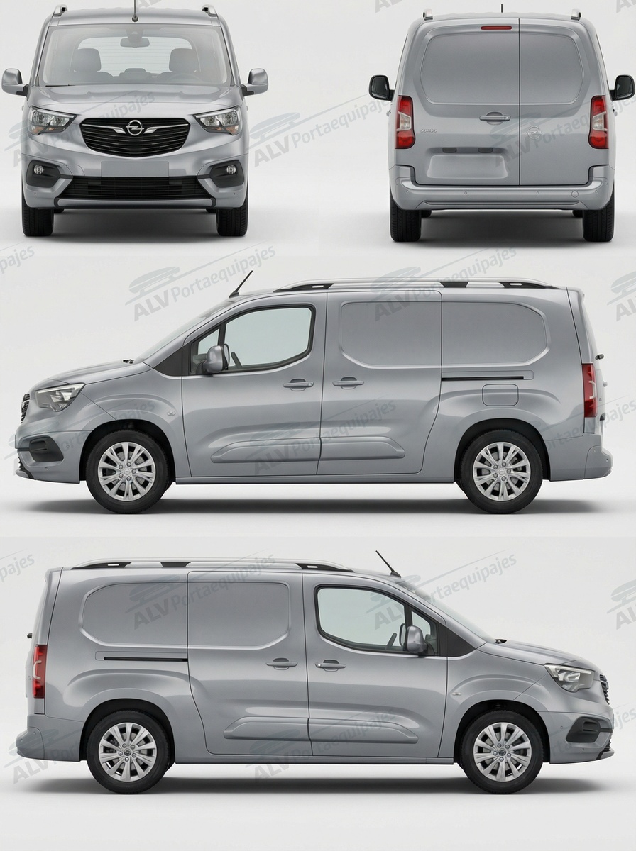Opel / Vauxhall Combo XL (E - railing) (2018-->)