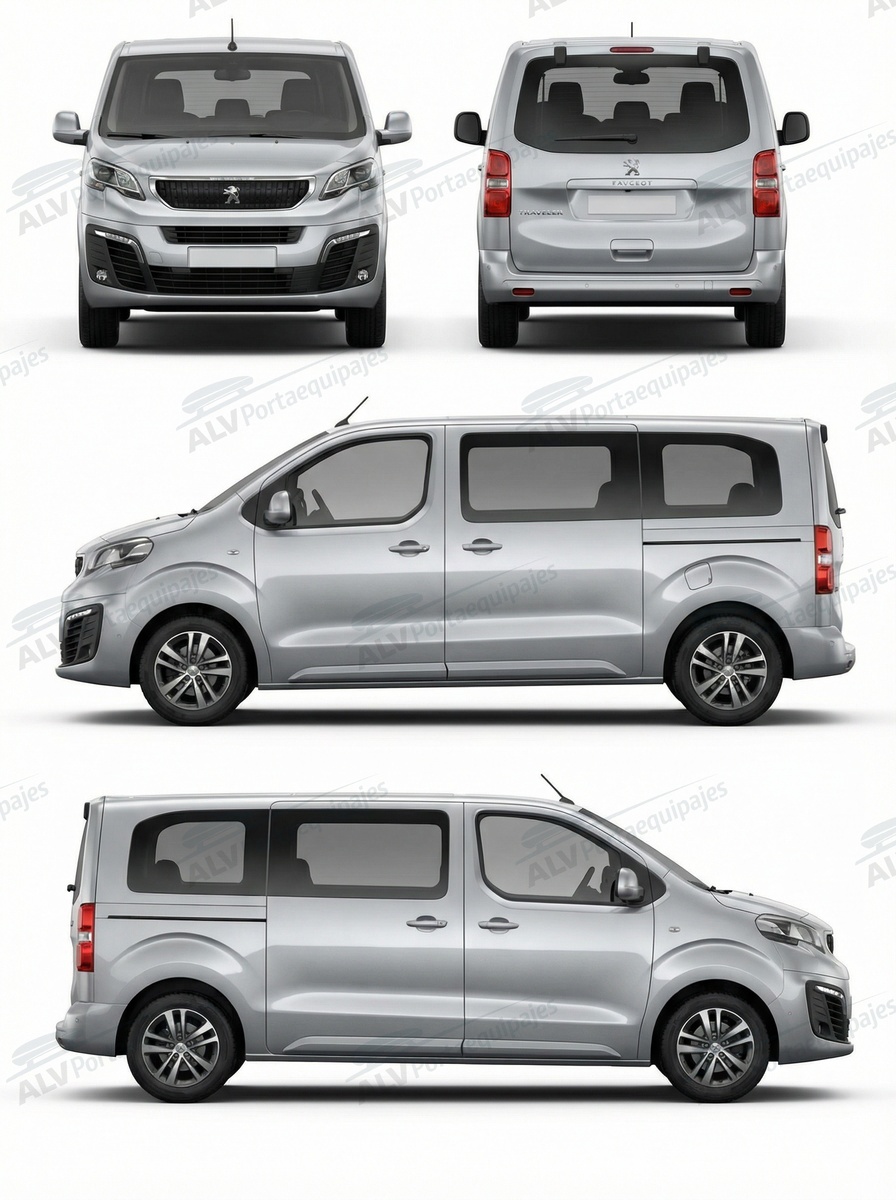 Peugeot Traveller L2H1 (M/standard - 3 puntos de fijaci&oacute;n) (2016-->)
