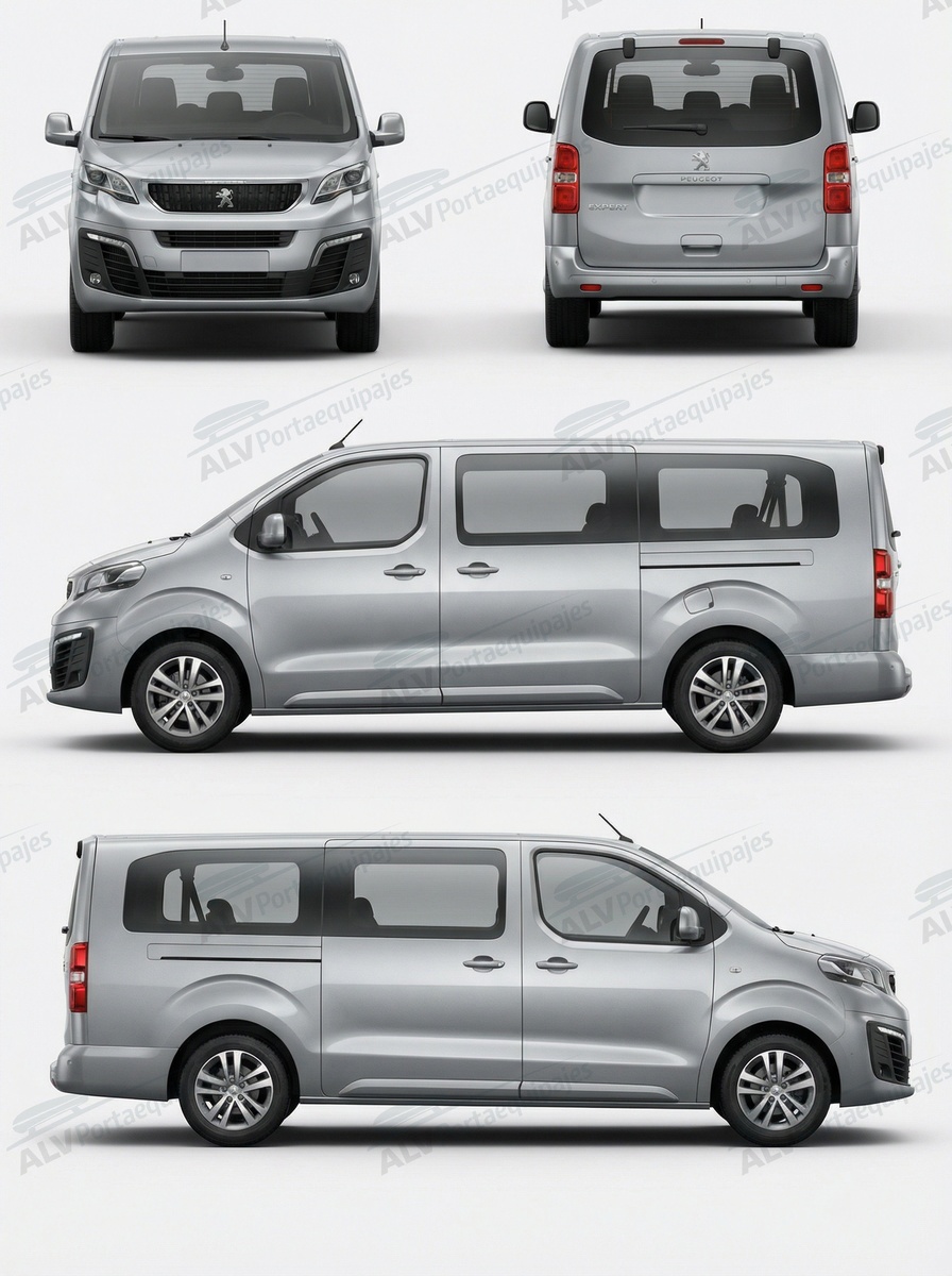 Peugeot Traveller L3H1 (XL/larga - 3 puntos de fijaci&oacute;n) (2016-->)