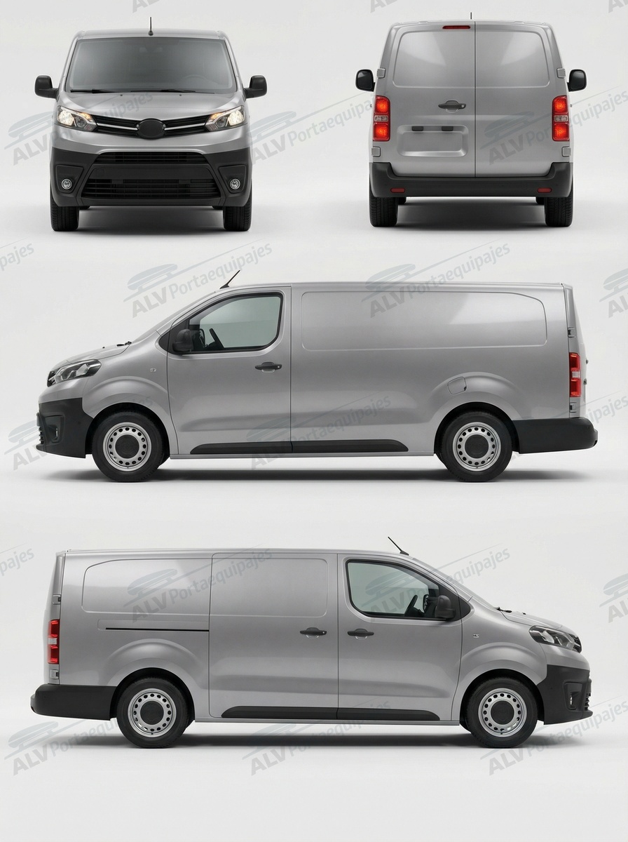 Toyota ProAce L2 (XL/larga - 3 puntos de fijaci&oacute;n) (2016-->)
