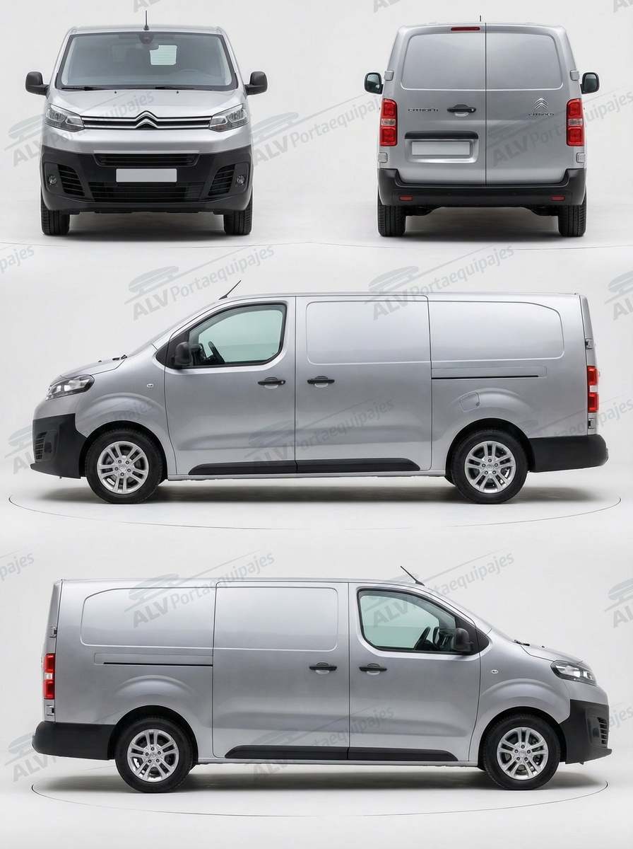 Citro&euml;n Jumpy L3H1 (XL/larga - 3 puntos de fijaci&oacute;n) (2016-->)