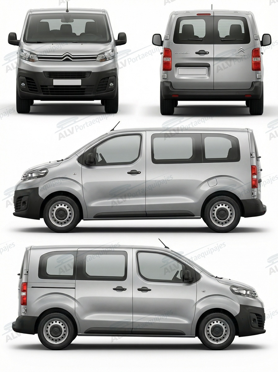 Citro&euml;n Jumpy L1H1 (XS/compact - 3 puntos de fijaci&oacute;n) (2016-->)