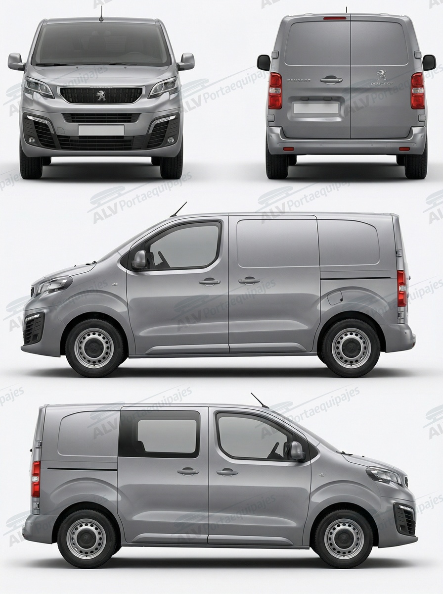 Peugeot Expert L1H1 (XS/compact - 3 puntos de fijaci&oacute;n) (2016-->)