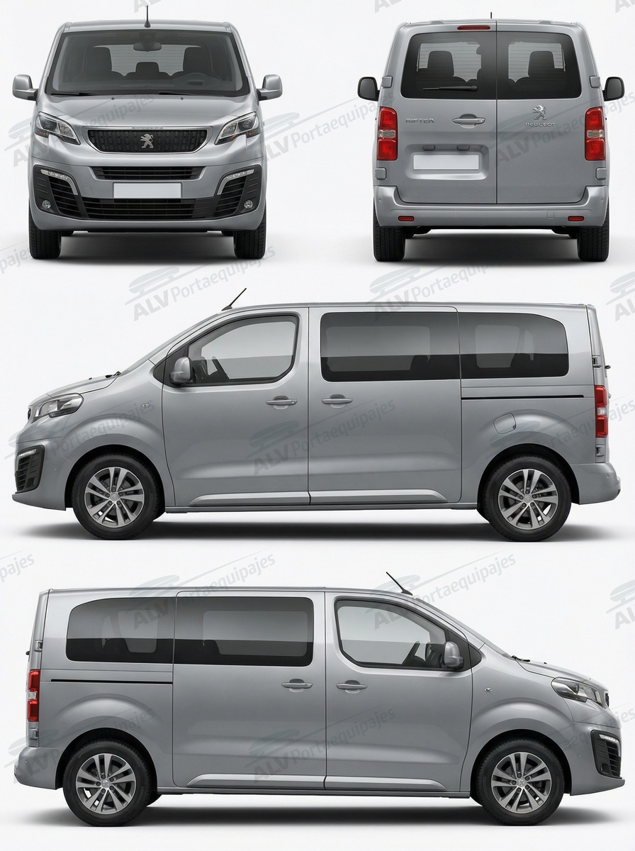 Peugeot Expert L2H1 (M/standard - 3 puntos de fijaci&oacute;n) (2016-->)