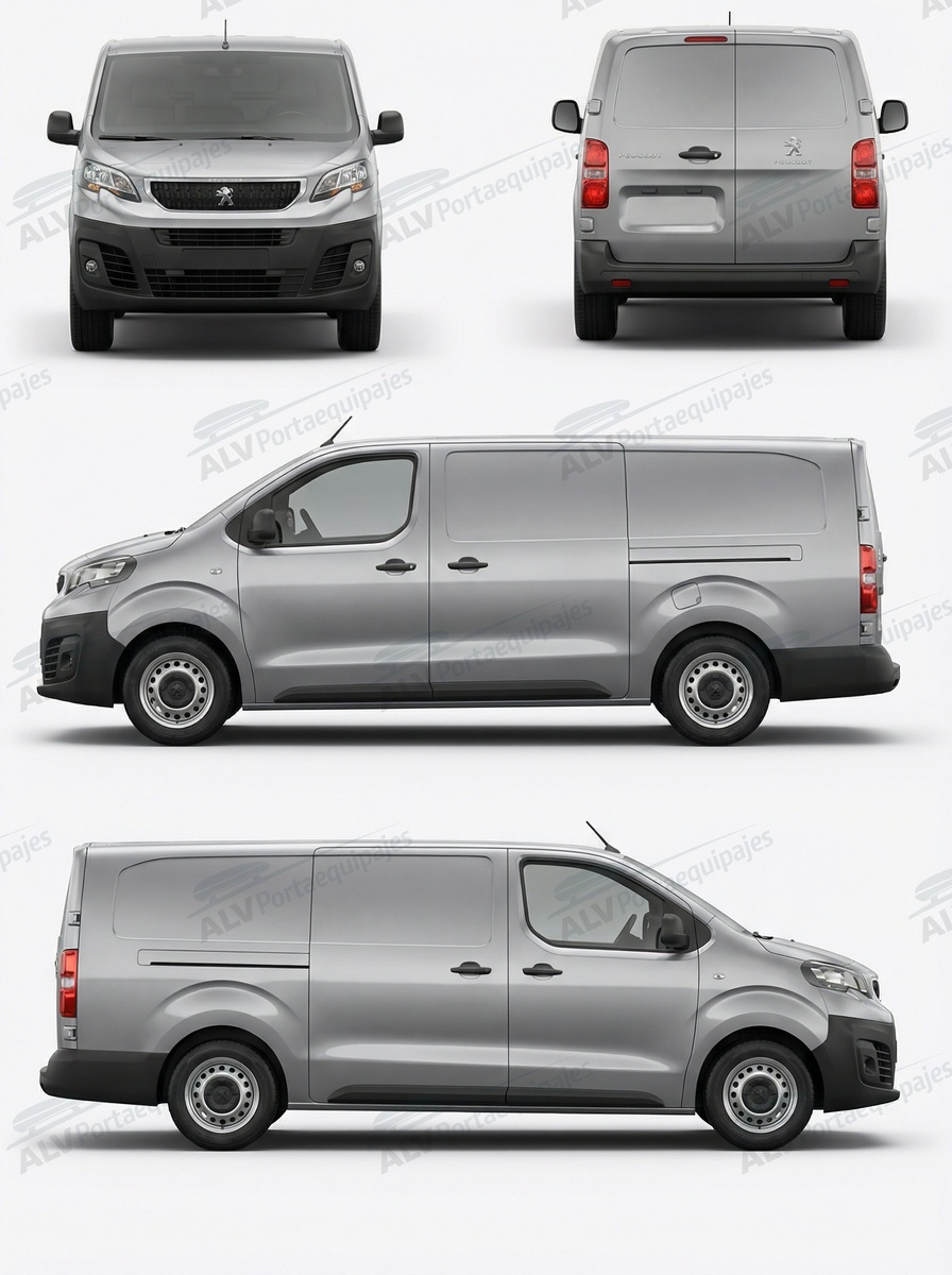 Peugeot Expert L3H1 (XL/larga - 3 puntos de fijaci&oacute;n) (2016-->)