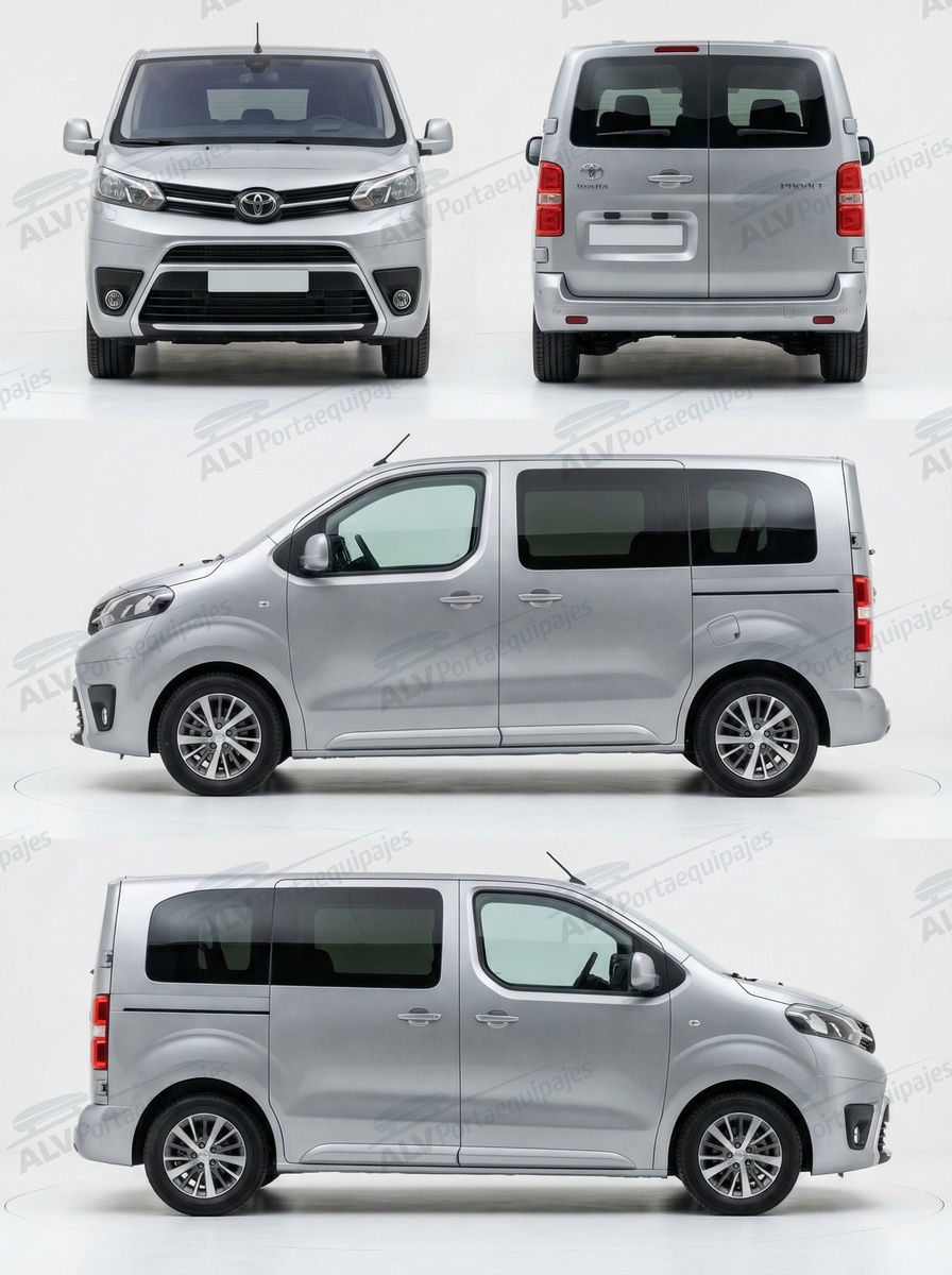 Toyota ProAce Verso L0 (XS/compact - 4 puntos de fijaci&oacute;n) (2016-->)