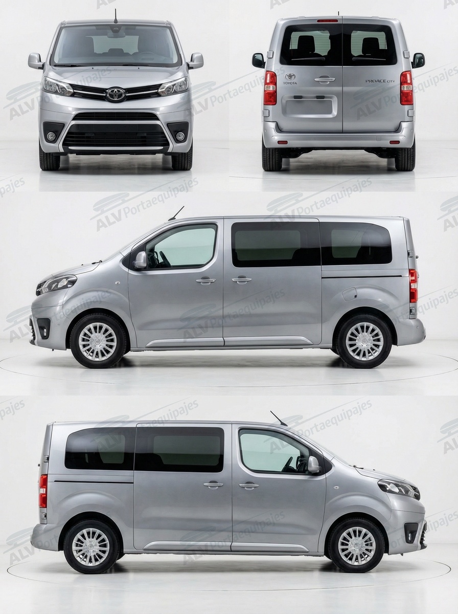 Toyota ProAce Verso L1 (M/media - 5 puntos de fijaci&oacute;n) (2016-->)