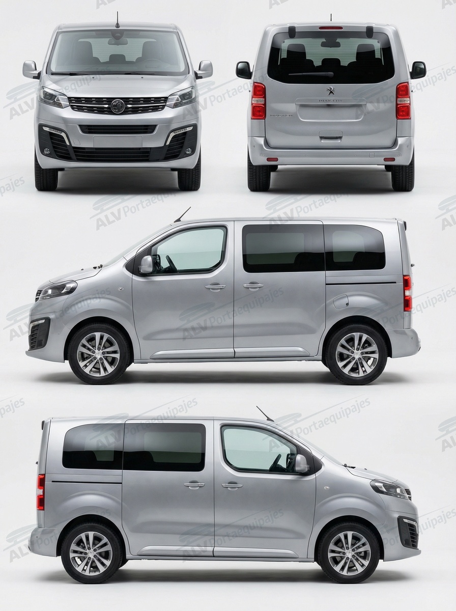 Opel / Vauxhall Zafira Life L1H1 (S/corta - 4 puntos de fijaci&oacute;n) (2019-->)