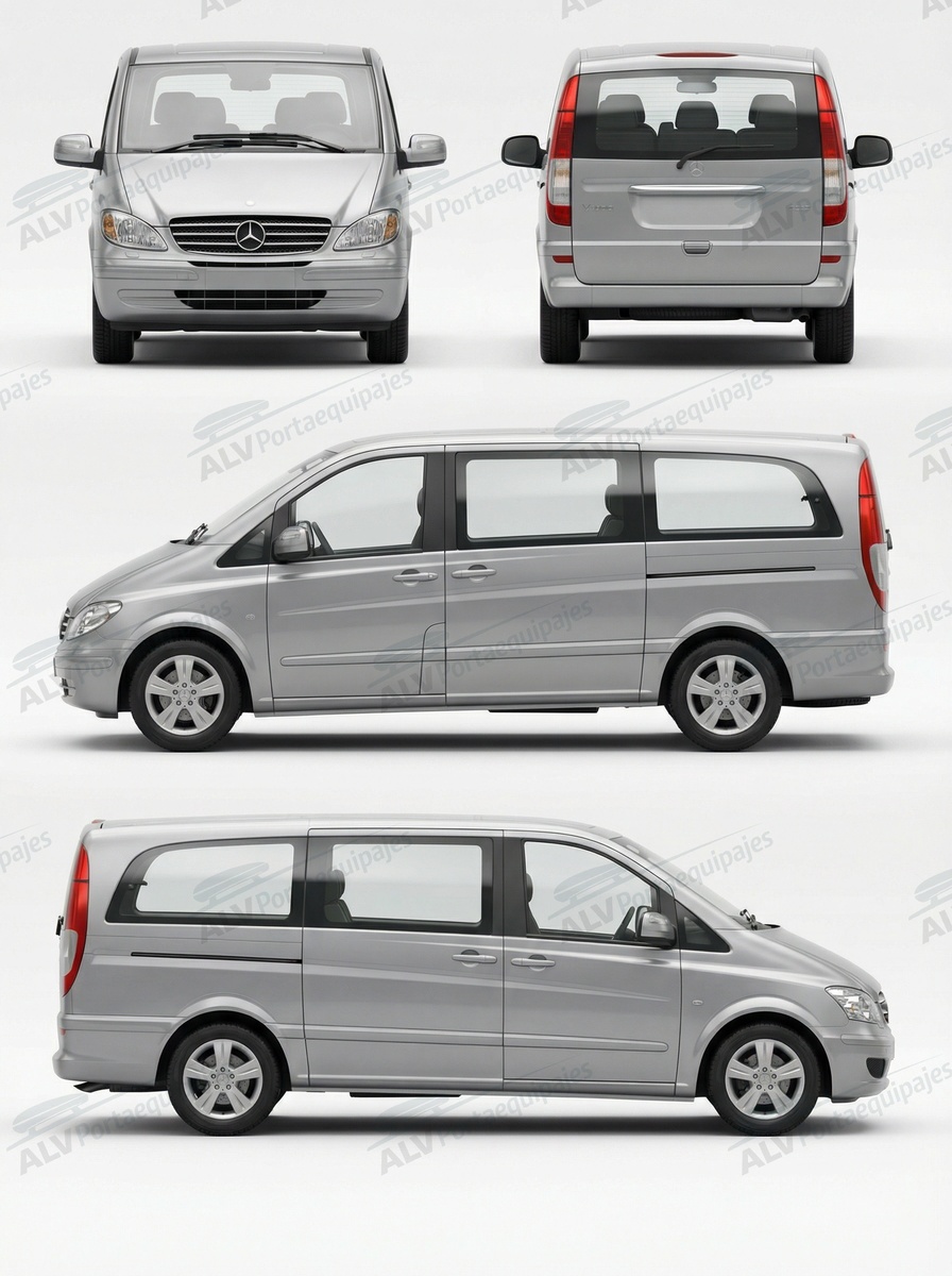 Mercedes Viano Marco Polo (perfil en T / T-Track) (1996-->2014)