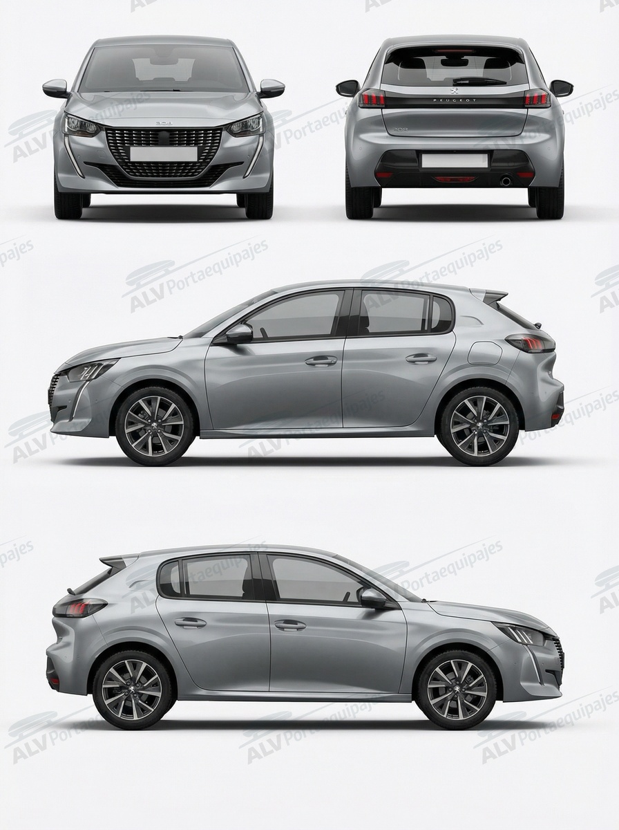 Peugeot 208 5p (II - techo normal) (2019-->)