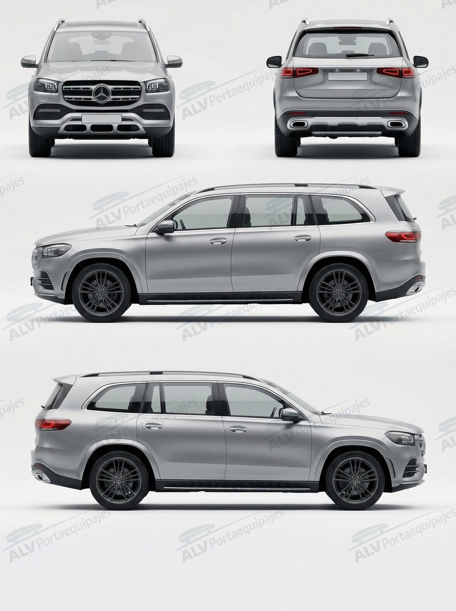 Mercedes Clase GLS 5p (X167 - railing) (2019-->)