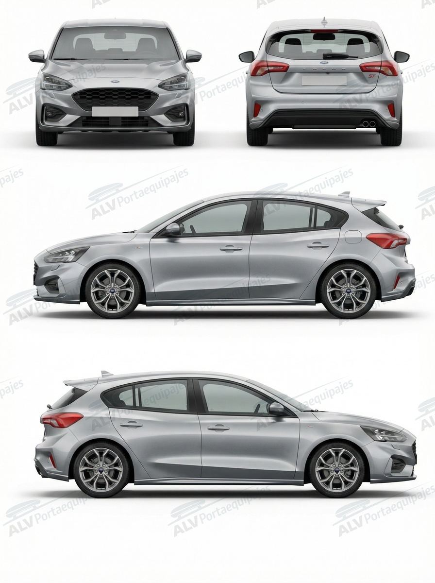 Ford Focus Active (IV - railing integrado) (2018-->)