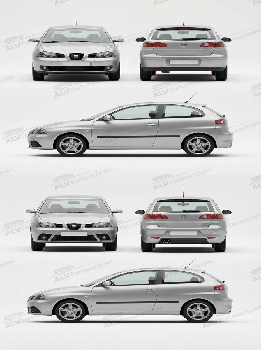 Seat Ibiza 3p (III/6L - techo normal) (2002-->2008)