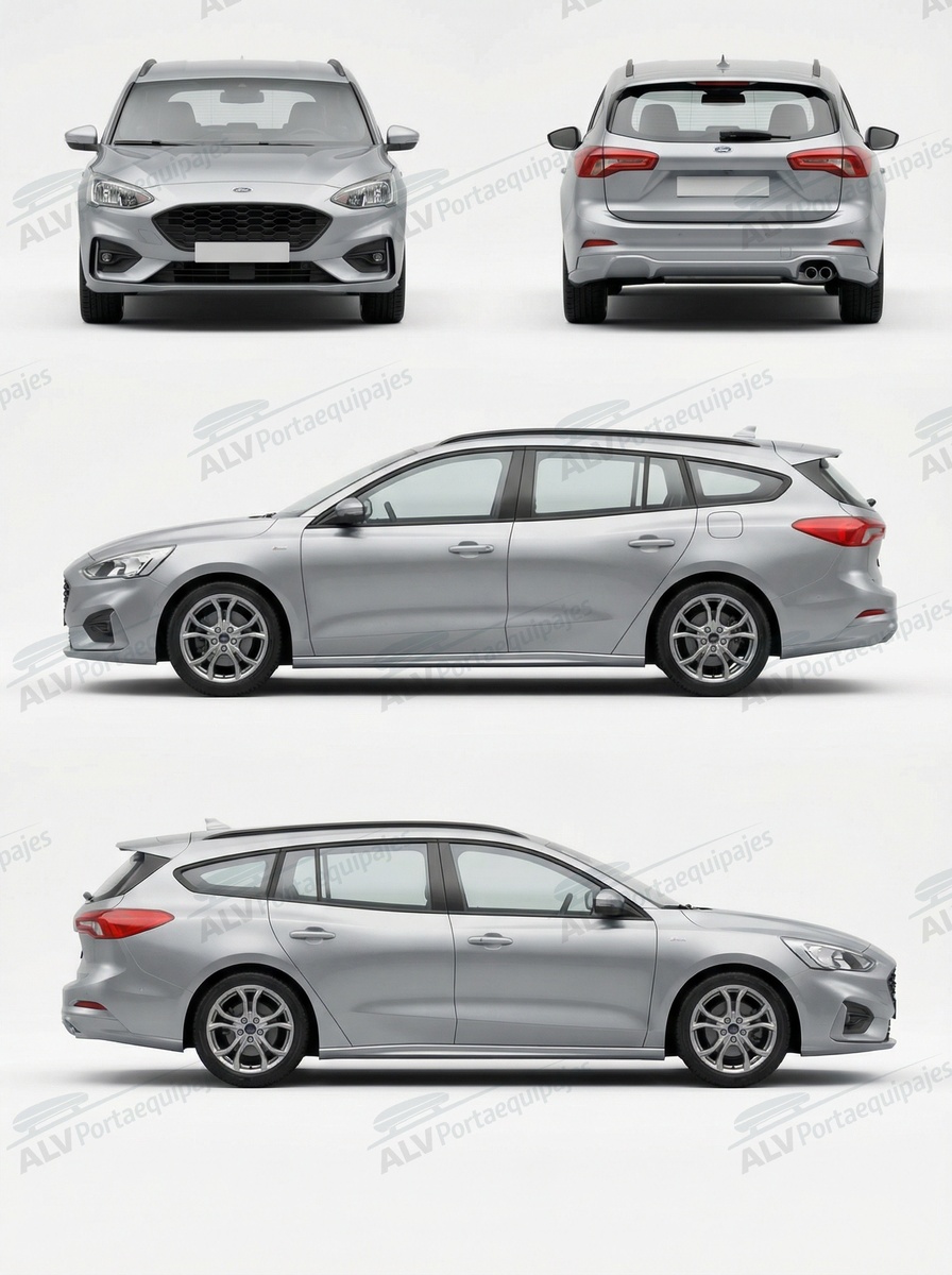 Ford Focus Active Wagon (IV - railing integrado) (2018-->)