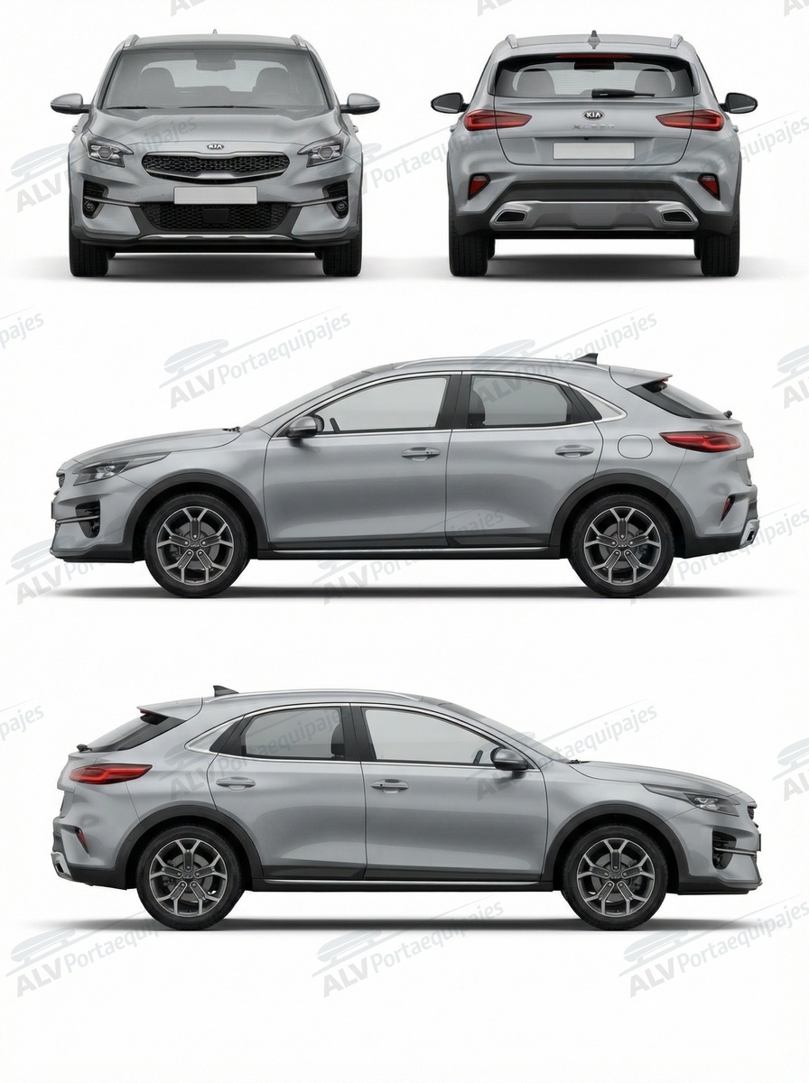 Kia XCeed 5p (railing integrado) (2019-->)