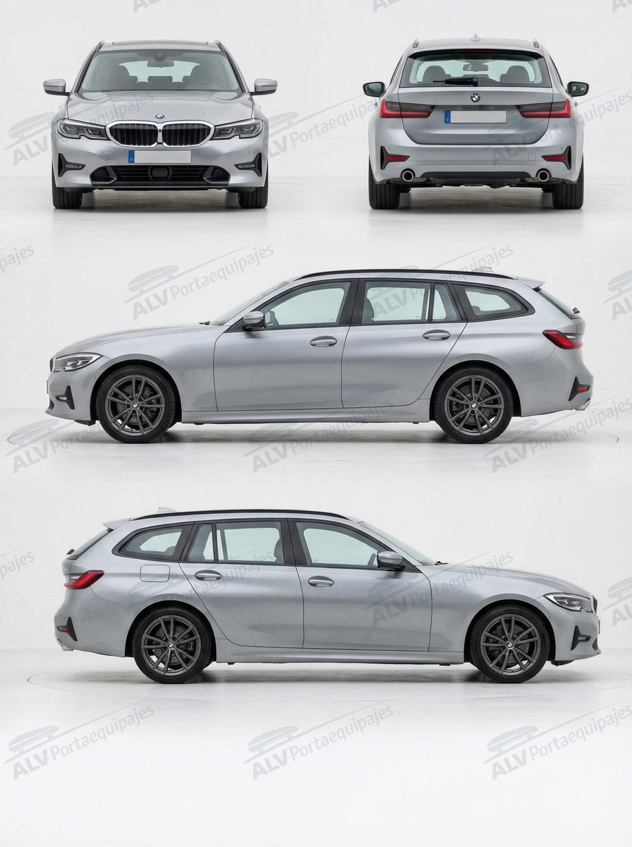 BMW Serie 3 Touring (G21 - railing integrado) (2019-->)