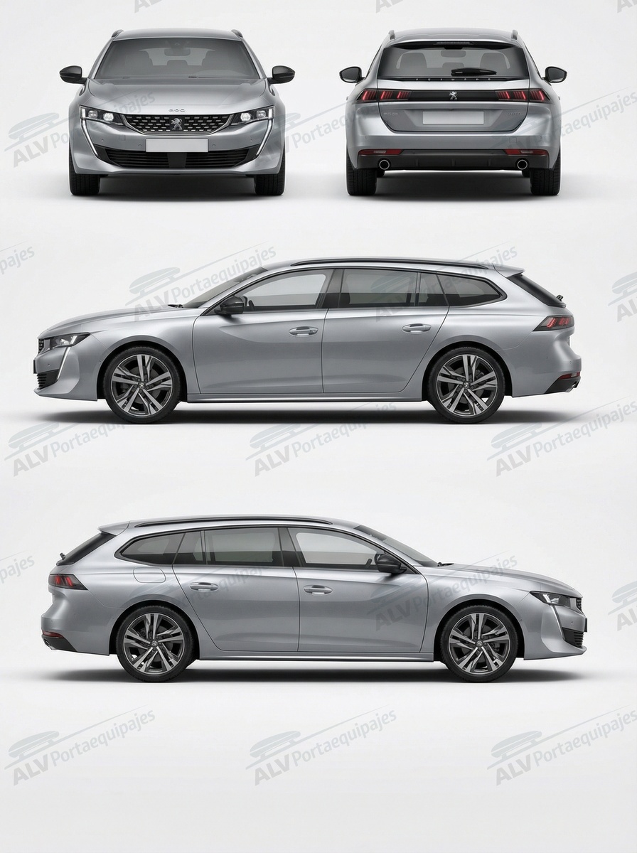 Peugeot 508 SW (II - railing integrado) (2018-->)