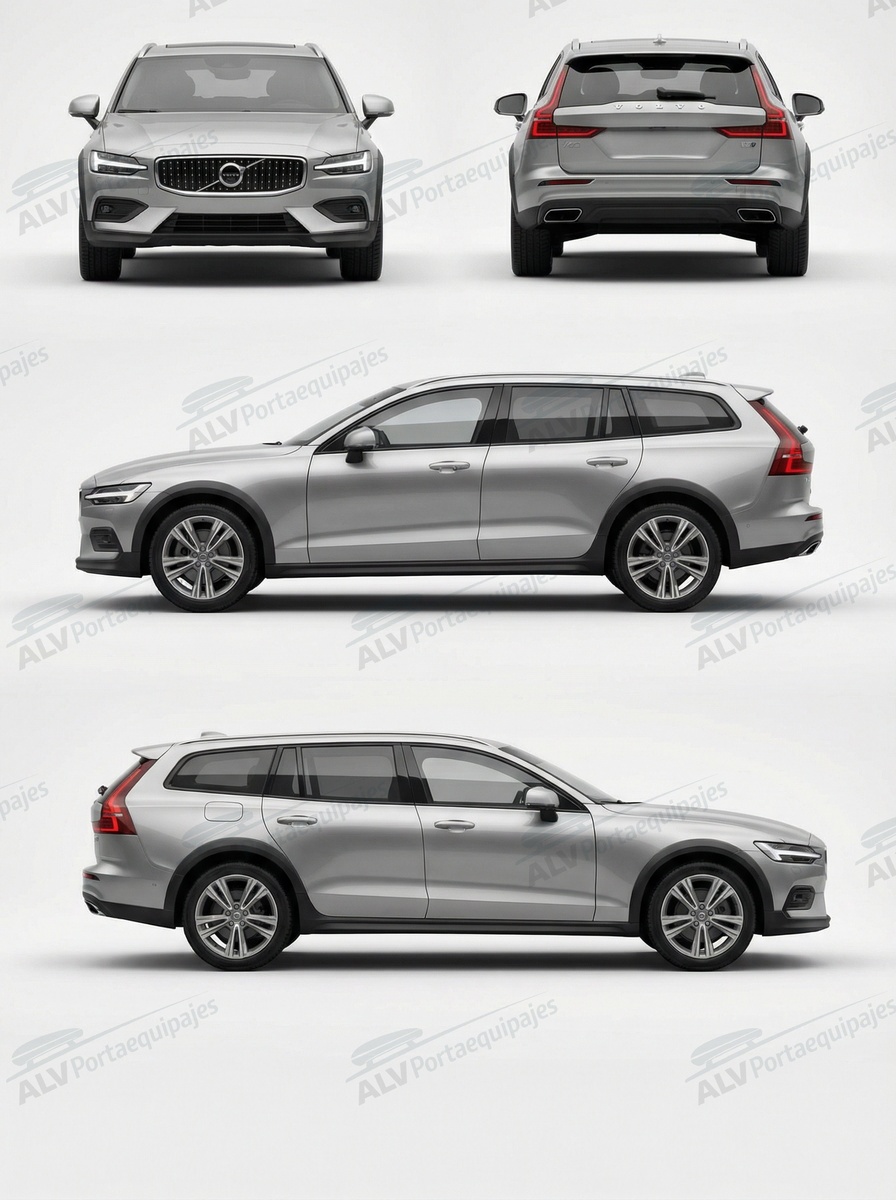 Volvo V60 Cross Country (II - railing integrado) (2018-->)
